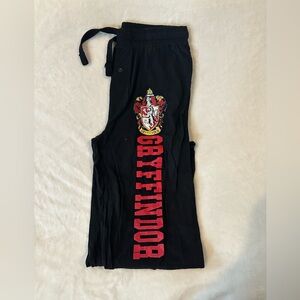 Harry Potter Gryffindor Men's Pajama Pants Sz Small